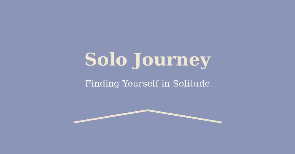 Teen rite of passage solo journey ceremony in nature