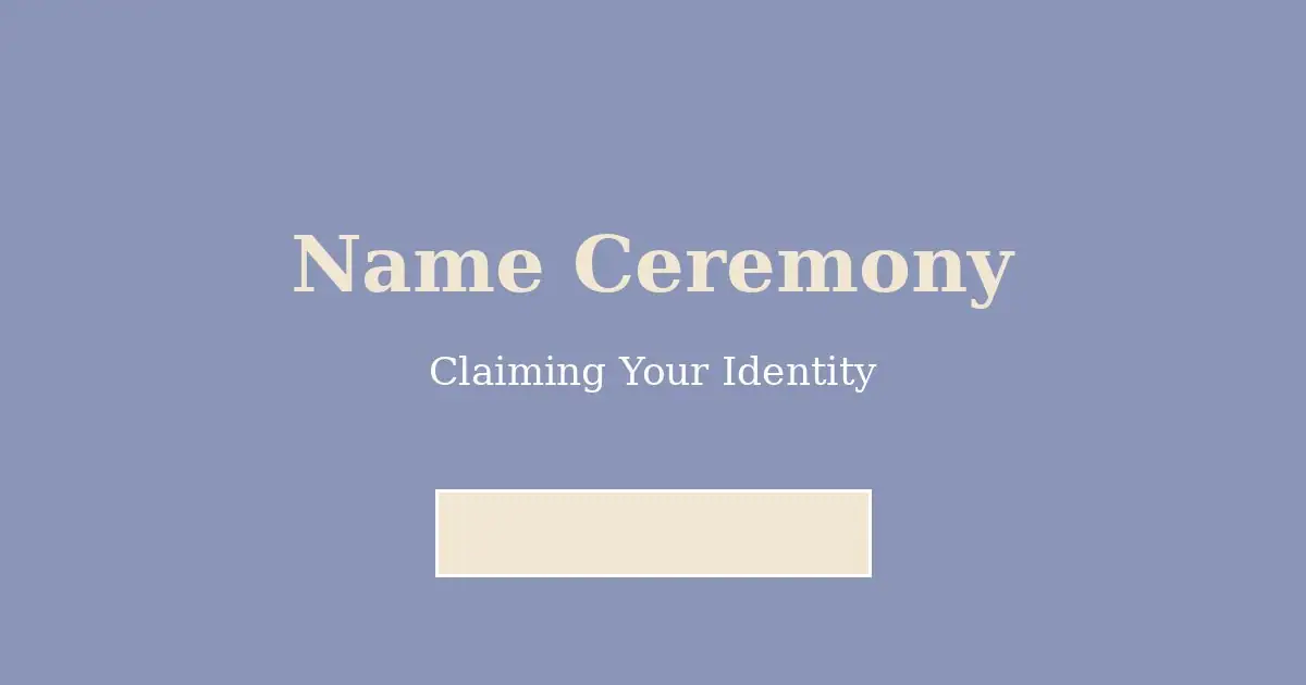 Teen naming ceremony celebration with family gathering