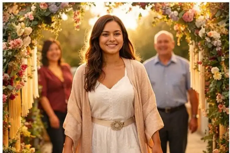 Real families celebrating coming of age ceremonies with teens surrounded by supportive loved ones