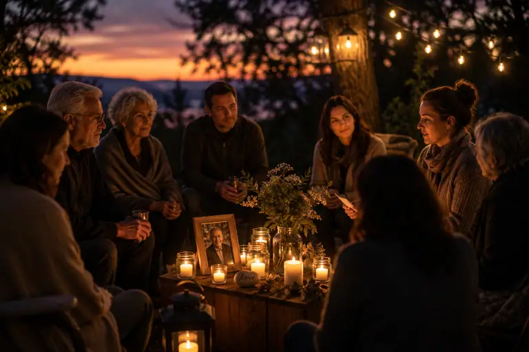 Meaningful memorial after direct cremation