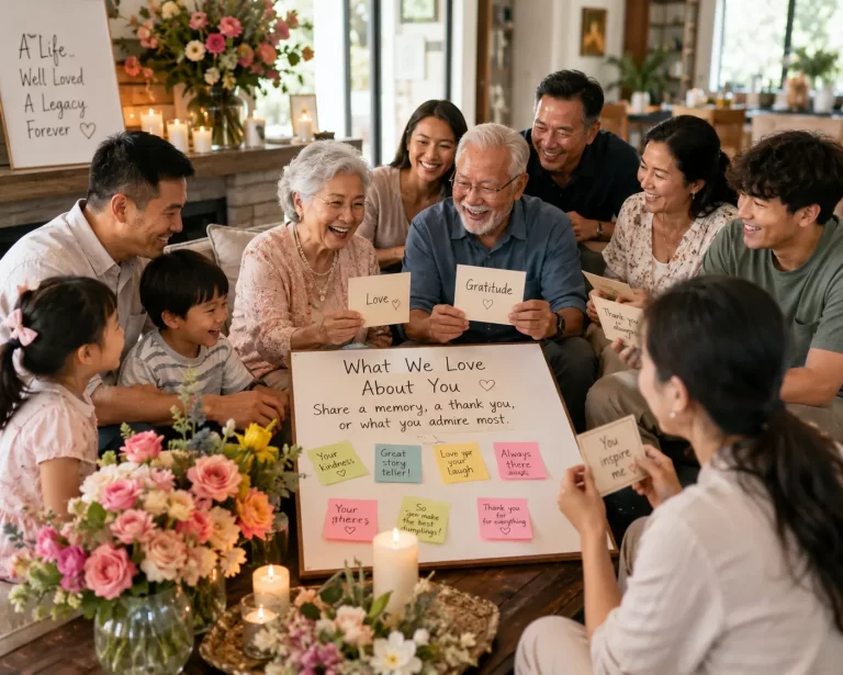 Living funeral ceremony ideas
